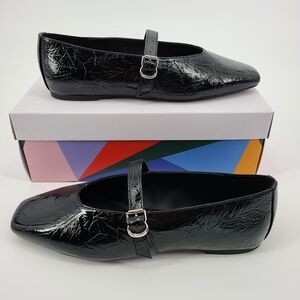 Katy Perry Black Distressed Mary Jane's